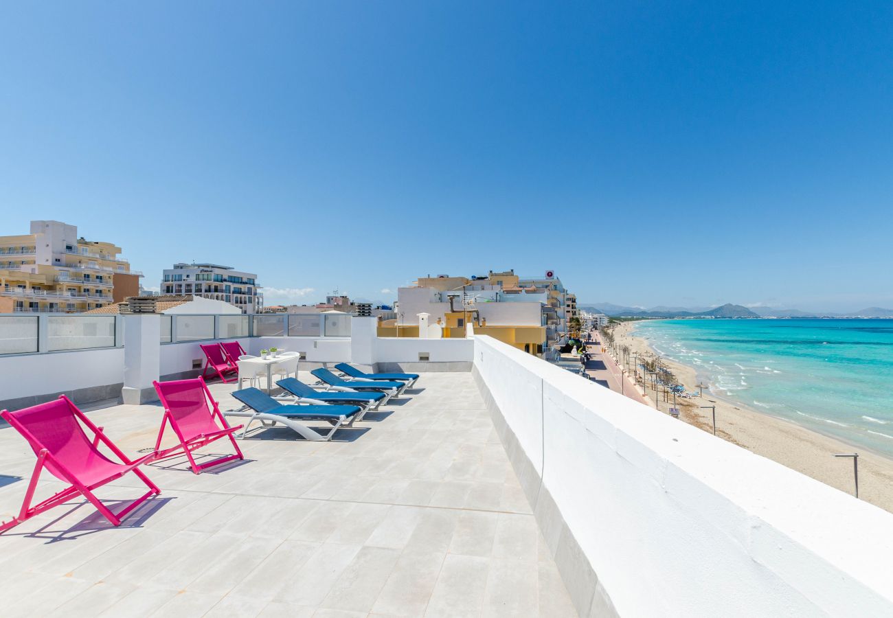 Apartment in Can Picafort - YourHouse Blaublue  1.3, beach apartment ideal for families and couples