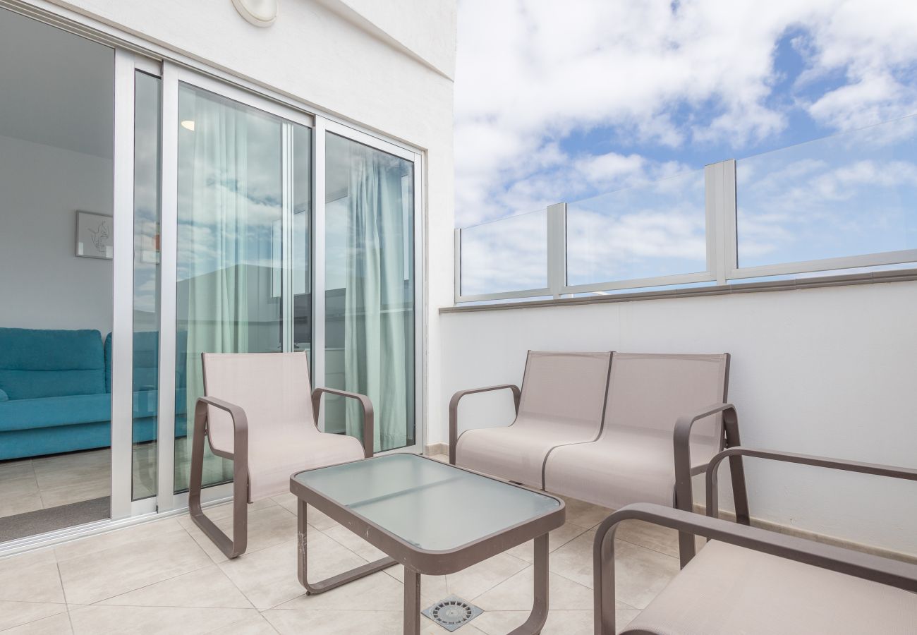 Apartment in Arucas - north shore private terrace San Andres 