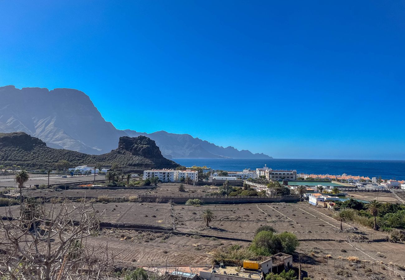 House in Agaete - Agaete El Turman with solarium terrace and private car park